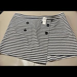 Express Plus Size Nautical Themed Skort